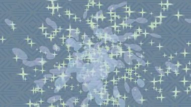 Benzersiz video giriş tasarımı projeleri için detaylı yüzey kalıbı film animasyon stili grafik girişi