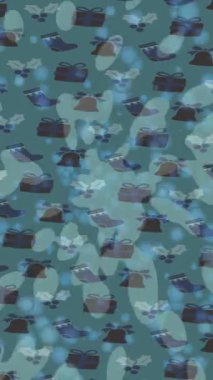 Organik desenli yüzey giriş stili video film sanatı ile soyut arkaplan tasarımı