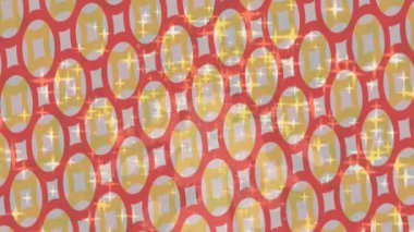 Benzersiz video giriş tasarımı projeleri için detaylı yüzey kalıbı film animasyon stili grafik girişi