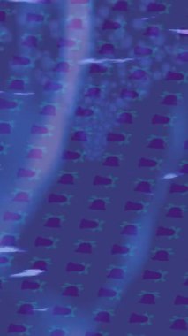 Benzersiz video giriş tasarımı projeleri için detaylı yüzey kalıbı film animasyon stili grafik girişi