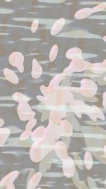 Soyut hareket desenli fütüristik video üretimi için dinamik dijital arkaplan