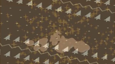 Modern medya üretimi için fütüristik dijital soyut doku sinematik tarz hareketli grafik ögesi