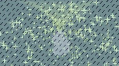 Soyut hareket desenli fütüristik video üretimi için dinamik dijital arkaplan