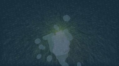 Benzersiz hareket dokusu tasarım sanatı ile profesyonel video düzenleme için modern soyut grafikler