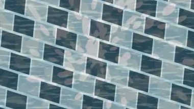 Lüks hareket projeleri için soyut tasarım stili animasyonu olan üst düzey dijital doku