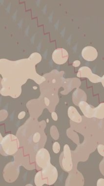 Benzersiz hareket grafikleri tasarım sanatına sahip yaratıcı film üretimi için özet bir arkaplan