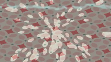 Benzersiz video giriş tasarımı projeleri için detaylı yüzey kalıbı film animasyon stili grafik girişi