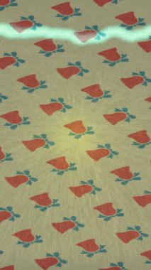 Dijital doku yüzey tasarım biçimi ile modern video animasyonu için gelişmiş hareket grafikleri