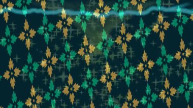 Lüks hareket projeleri için soyut tasarım stili animasyonu olan üst düzey dijital doku