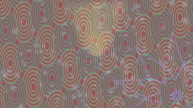 Soyut hareket desenli fütüristik video üretimi için dinamik dijital arkaplan