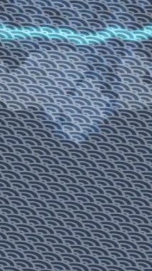 Benzersiz dijital hareket grafiklerine sahip yaratıcı sinematik projeler için yumuşak animasyon yüzeyi