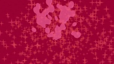 Organik desenli yüzey giriş stili video film sanatı ile soyut arkaplan tasarımı