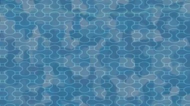 Benzersiz dijital animasyon tarzı grafikleri olan yaratıcı ortam tasarımı için yenilikçi hareket dokusu