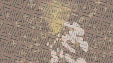 Benzersiz dijital animasyon tarzı grafikleri olan yaratıcı ortam tasarımı için yenilikçi hareket dokusu