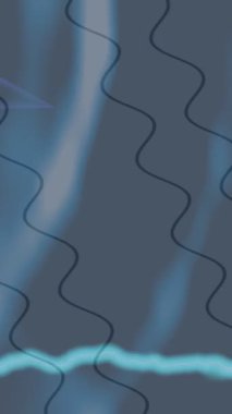 Dijital doku yüzey tasarım biçimi ile modern video animasyonu için gelişmiş hareket grafikleri