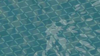 Benzersiz video giriş tasarımı projeleri için detaylı yüzey kalıbı film animasyon stili grafik girişi