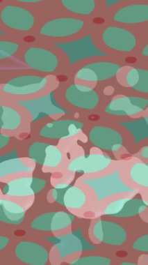 Soyut hareket desenli fütüristik video üretimi için dinamik dijital arkaplan