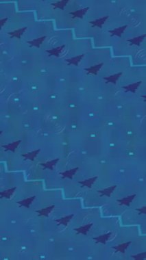 Benzersiz dijital animasyon tarzı grafikleri olan yaratıcı ortam tasarımı için yenilikçi hareket dokusu