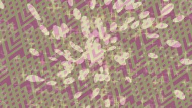 Benzersiz video giriş tasarımı projeleri için detaylı yüzey kalıbı film animasyon stili grafik girişi