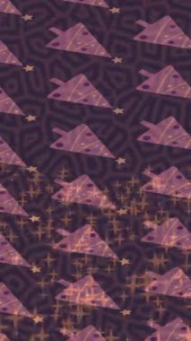 Lüks hareket projeleri için soyut tasarım stili animasyonu olan üst düzey dijital doku