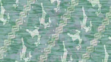 Yaratıcı video düzenleme film tasarımı için benzersiz hareket grafikleri biçimi giriş hareketi video pro