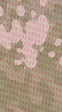 Benzersiz video giriş tasarımı projeleri için detaylı yüzey kalıbı film animasyon stili grafik girişi