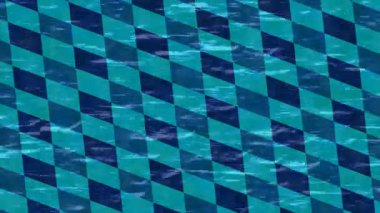 Benzersiz dijital animasyon tarzı grafikleri olan yaratıcı ortam tasarımı için yenilikçi hareket dokusu