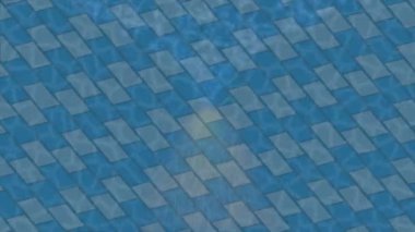 Soyut hareket desenli fütüristik video üretimi için dinamik dijital arkaplan