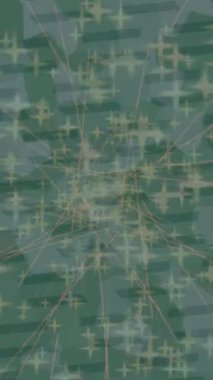 Benzersiz hareket dokusu tasarım sanatı ile profesyonel video düzenleme için modern soyut grafikler