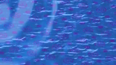 Benzersiz hareket dokusu tasarım sanatı ile profesyonel video düzenleme için modern soyut grafikler