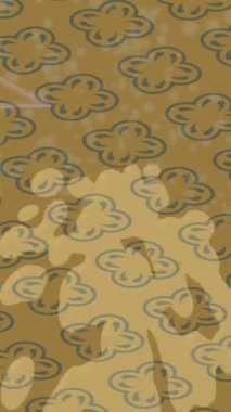 Dijital doku yüzey tasarım biçimi ile modern video animasyonu için gelişmiş hareket grafikleri