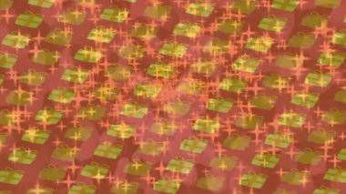 Dijital doku yüzey tasarım biçimi ile modern video animasyonu için gelişmiş hareket grafikleri