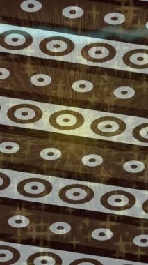 Soyut hareket desenli fütüristik video üretimi için dinamik dijital arkaplan