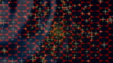 Organik desenli yüzey giriş stili video film sanatı ile soyut arkaplan tasarımı