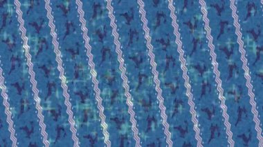 Benzersiz video giriş tasarımı projeleri için detaylı yüzey kalıbı film animasyon stili grafik girişi