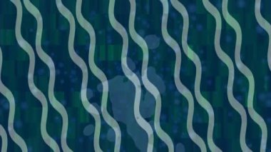 Dijital doku yüzey tasarım biçimi ile modern video animasyonu için gelişmiş hareket grafikleri