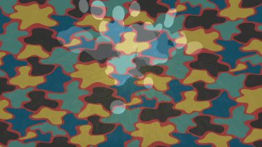 Estetik doku arkaplan tasarımı renkli hareket grafikleri ile moda film giriş profosyoneli