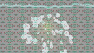 Benzersiz hareket dokusu tasarım sanatı ile profesyonel video düzenleme için modern soyut grafikler