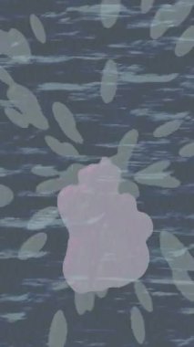 Organik desenli yüzey giriş stili video film sanatı ile soyut arkaplan tasarımı