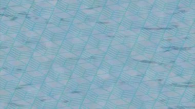 Benzersiz video giriş tasarımı projeleri için detaylı yüzey kalıbı film animasyon stili grafik girişi