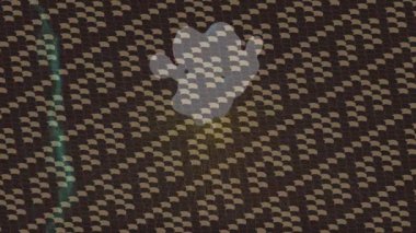 Benzersiz hareket dokusu tasarım sanatı ile profesyonel video düzenleme için modern soyut grafikler