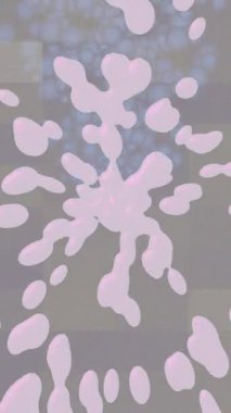 Organik desenli yüzey giriş stili video film sanatı ile soyut arkaplan tasarımı