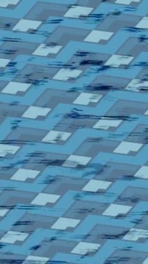 Soyut hareket desenli fütüristik video üretimi için dinamik dijital arkaplan