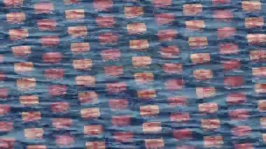 Dijital doku yüzey tasarım biçimi ile modern video animasyonu için gelişmiş hareket grafikleri