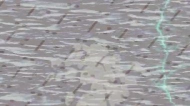 Dijital doku yüzey tasarım biçimi ile modern video animasyonu için gelişmiş hareket grafikleri