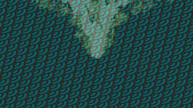 Modern medya üretimi için fütüristik dijital soyut doku sinematik tarz hareketli grafik ögesi