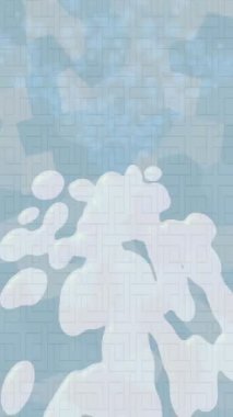 Estetik doku arkaplan tasarımı renkli hareket grafikleri ile moda film giriş profosyoneli