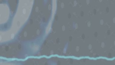 Modern medya üretimi için fütüristik dijital soyut doku sinematik tarz hareketli grafik ögesi