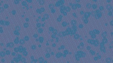 Benzersiz dijital animasyon tarzı grafikleri olan yaratıcı ortam tasarımı için yenilikçi hareket dokusu