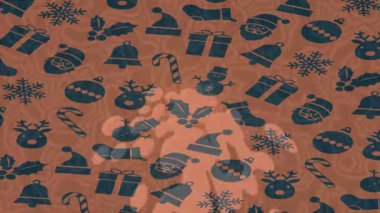 Profesyonel video projeleri sanat tarzı için organik hareketli arkaplan tasarımı